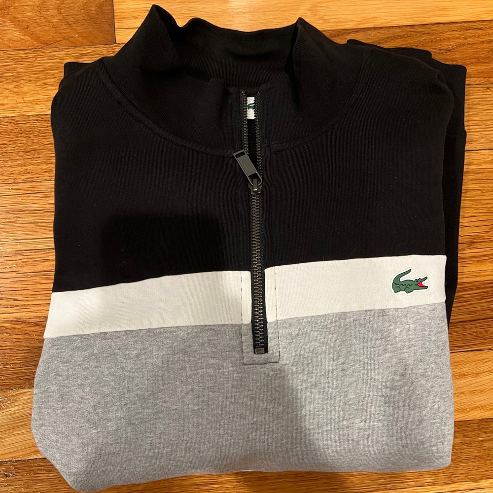Lacoste 1/4 zip (authentic)